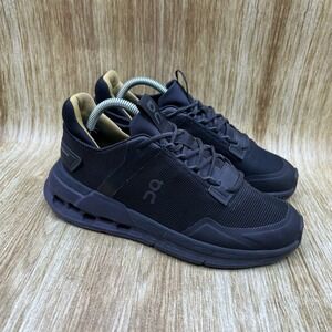 On Cloud Cloudnova Flux Suma Women's Size 6 Black Running Shoes Sneakers